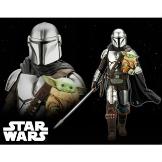 ARTFX+ MANDALORIAN™ &amp; GROGU™ with Beskar Staff