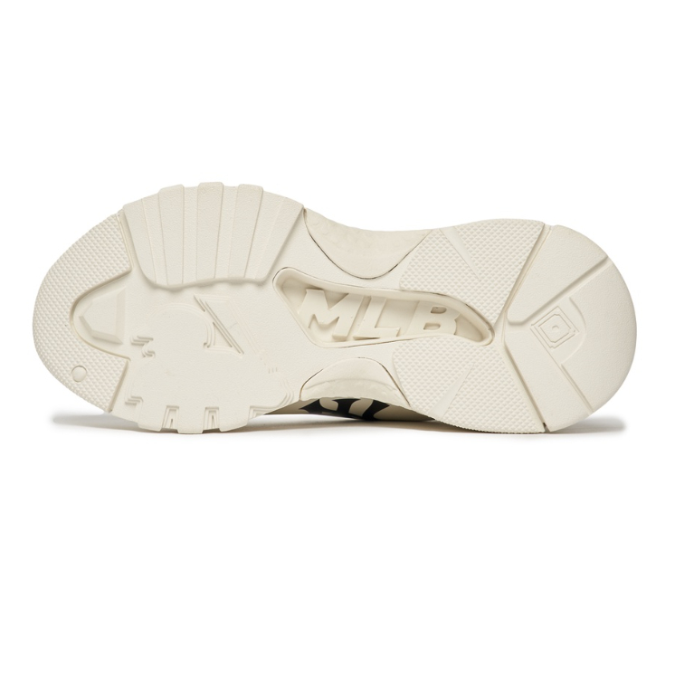 【ของแท้ 100%】MLB Chunky Dia Monogram รองเท้าผ้าใบ Unisex รุ่น  - สีดำ