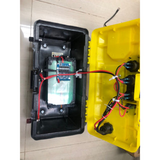 ชุดpower box 12V แบตลิเทียม 22Aสำหรับกางเต้นพักแรง