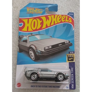 Hotwheels Back to the future time machine แพ็คยับ