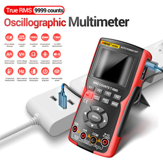 ⚒️ มัลติมิเตอร์ RMS 9999 Counts ออสซิลโลสโคปดิจิทัล ANENG AOS02 48MS/s แบนด์วิดท์อนาล็อก ทรานซิสเตอร์ เครื่องวัดแรงดัน