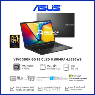 Notebook Asus Vivobook Go 15 OLED M1504FA-L1536WS