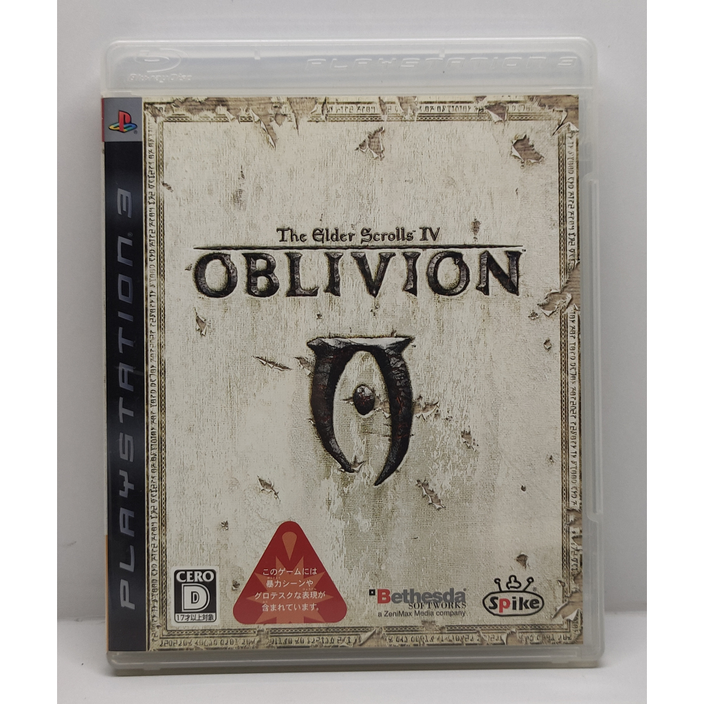 The Elder Scrolls IV: Oblivion [Z2,JP] แผ่นแท้ PS3 มือสอง
