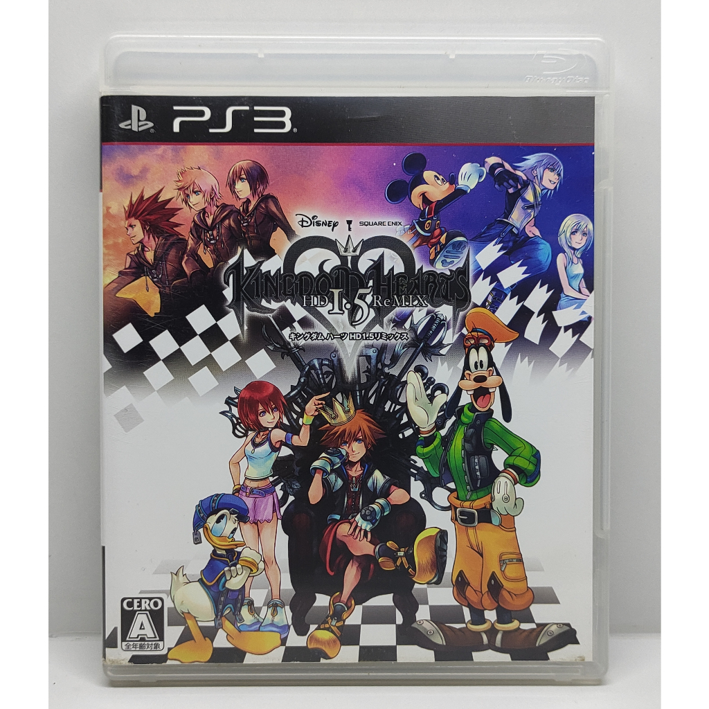 Kingdom Hearts HD 1.5 Remix [Z2,JP] แผ่นแท้ PS3 มือ2