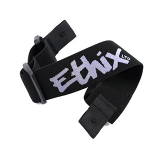 [สายรัดแว่น] ETHIX GOGGLE STRAP HD V2 BLACK (GREY LOGO) สายรัดแว่น DJI V1 V2 Aweken และ Walksnail