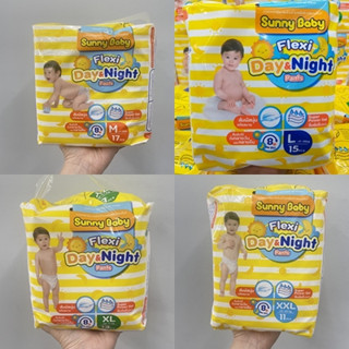 Sunny Baby Flexi Day &amp; Night Pants ซันนี่ เบบี้ กางเกงผ้าอ้อม รุ่นเฟลกซี่ เดย์ &amp; ไนท์