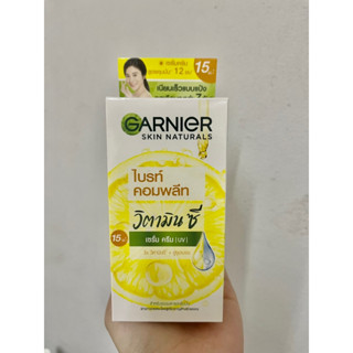 Garnier การ์นิเย่ ไลท์ คอมพลีท ไวท์ สปีด ขนาด 7มล. กล่อง 6 ชิ้น ไม่มีฝาจุก