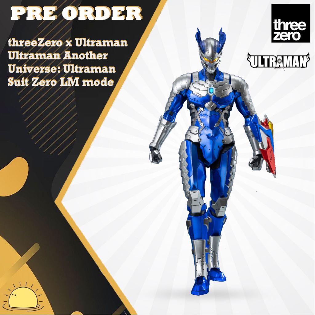 Pre order threeZero x Ultraman Ultraman Another Universe: Ultraman Suit Zero LM mode