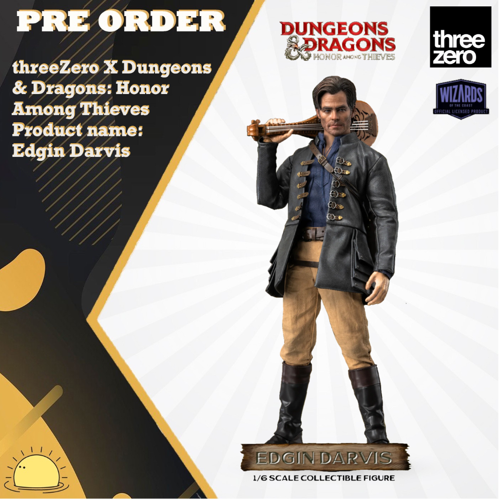 Pre order threeZero X Dungeons &amp; Dragons: Honor Among Thieves Product name: Edgin Darvis