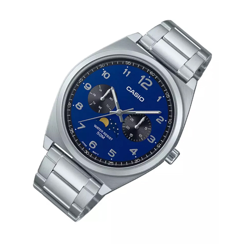 CASIO นาฬิกาข้อมือผู้ชาย สายสแตนเลส รุ่น MTP-M300D,MTP-M300D-1A,MTP-M300D-2A,MTP-M300D-3A,MTP-M300D-4A,MTP-M300D-7A