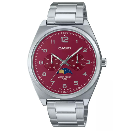 CASIO นาฬิกาข้อมือผู้ชาย สายสแตนเลส รุ่น MTP-M300D,MTP-M300D-1A,MTP-M300D-2A,MTP-M300D-3A,MTP-M300D-4A,MTP-M300D-7A