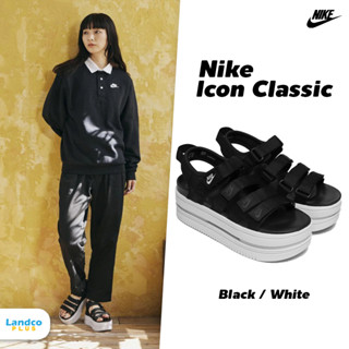 Nike [ลิขสิทธิ์แท้] รองเท้าแตะ รองเท้าส้นสูง สำหรับผู้หญิง W Icon Classic DH0223-001 (2100)