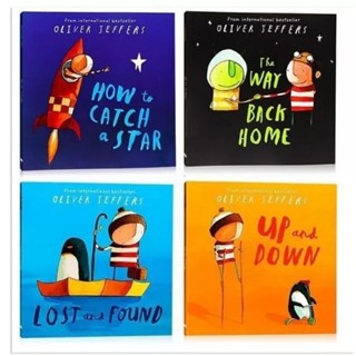 หนังสือนิทานของ Oliver Jeffers 4 เล่ม เซต The boy series