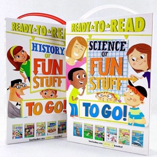 หนังสือ Ready to Read ชุด Science/History of funstuff เซต 2 กล่อง