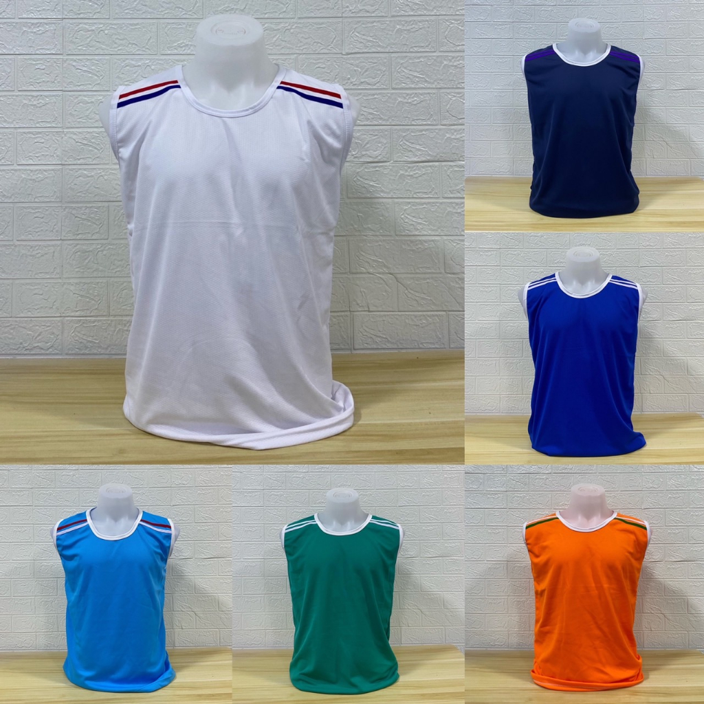 เสื้อแขนกุด กีฬา M L XL XXL