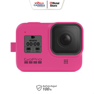 GOPRO SLEEVE+LANYAND (PINK) ซิลิโคลนกันกระแทก