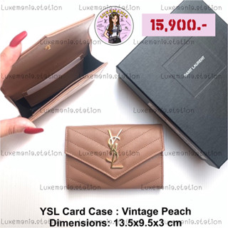 👜: New!! YSL Small Envelope Card Holder ‼️ก่อนกดสั่งรบกวนทักมาเช็คสต๊อคก่อนนะคะ‼️