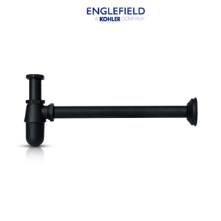 ENGLEFIELD Bottle Trap Long For Lavatory (39 cm.) ชุดท่อน้ำทิ้งอ่างล้างหน้าแบบกระปุก (ยาว 39 ซม.) K-16953X-BL