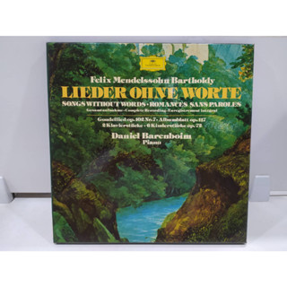 3LP Vinyl Records แผ่นเสียงไวนิล  LIEDER OHNE WORTE   (H8F2)