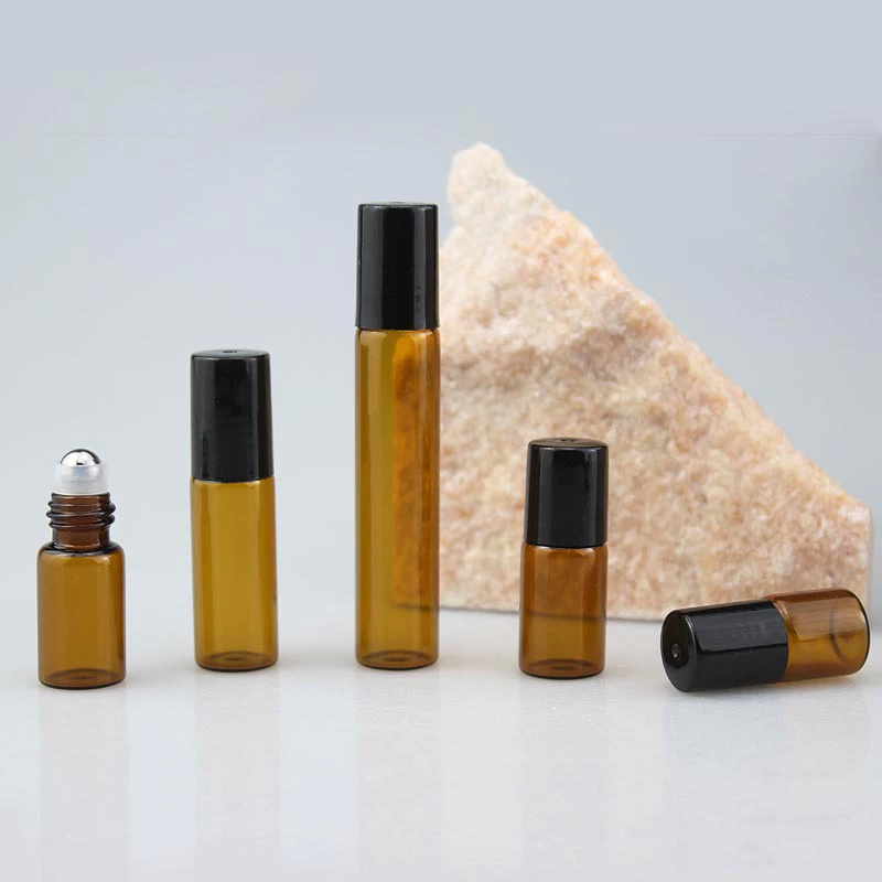 🧴 ถูกที่สุด PACKING.DD🧴GI004 ขวดลูกกลิ้งสีชา 3-5-10 ml ขวดลูกกลิ้ง PGZ01 thumbnail 9