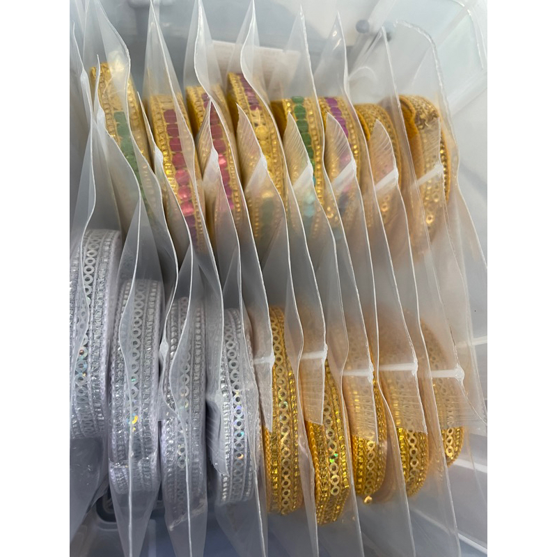 #ดิ้นตกแต่งห่อละ3หลากดเลือกลายได้เลยค่ะ#ดิ้นทำร่มนาค#ดิ้นทำบาตรพระ#ดิ้นทำผอบ ดิ้นตกแต่งงานฝีมือ