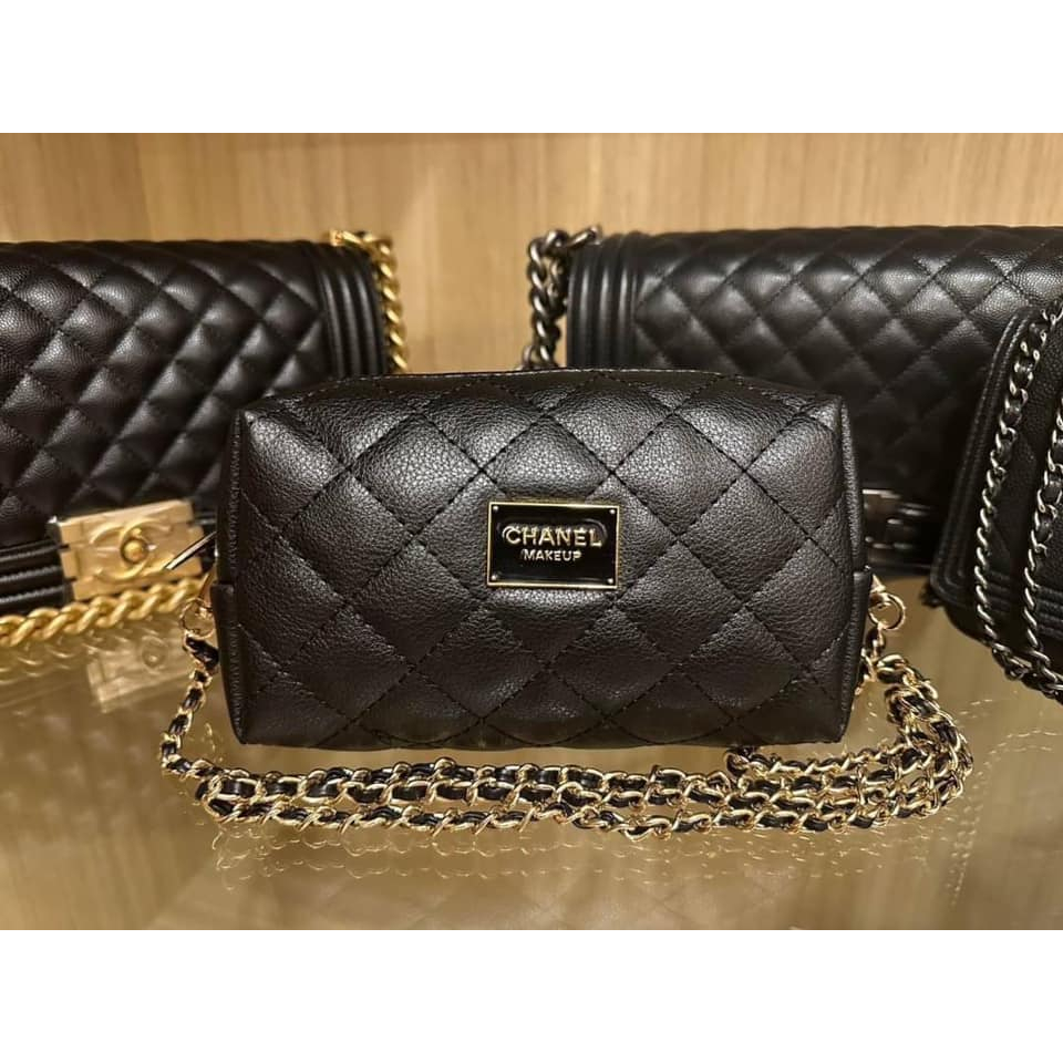 กระเป๋า C-hanel Makeup #ของแท้ 💯 VIP Gift Counter