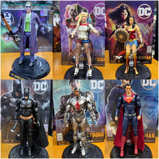 โมเดล Super Hero DC Fondjoy 🔥ลิขสิทธ์แท้ 6แบบ Batman superman wonder harley joker🔥scale 1:9 สูงประมาณ 19 cm พร้อมส่ง