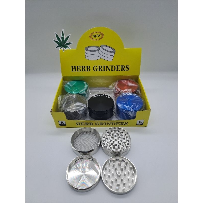 Grinderบดเหล็กงานตามหาหนักมากสินค้าขายดี มี6สี วัสดุโลหะ สแตนเลส