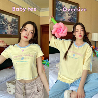 ส่งต่อ Cintage baby tee size L (new in pack)✨