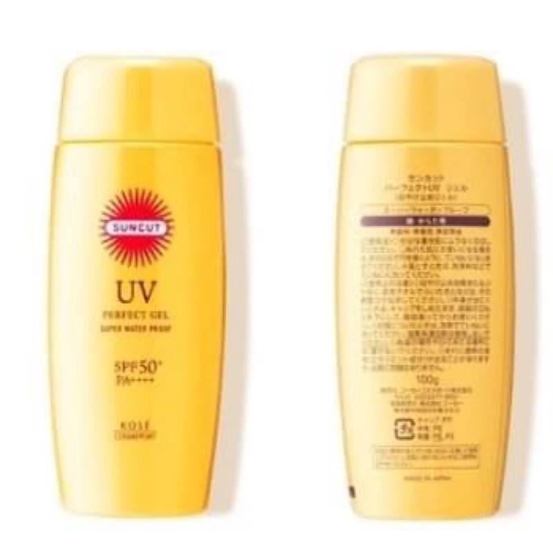 Kose SUNCUT UV PERFECT GEL SUPER WATER PROOF SPF50+ PA++++ 100g