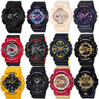นาฬิกาCASIO G.SHOCK รุ่น GA-120-1ADR กันน้ำ（สีดำ ）