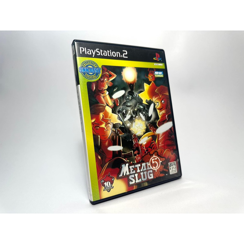 แผ่นแท้ Play Station 2(japan)(ps2)  Metal Slug 5 (SNK Best Collection)