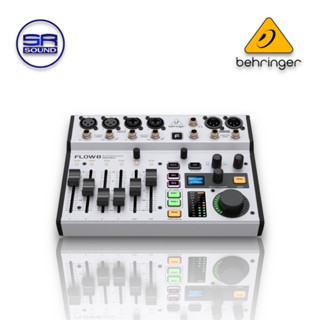 มิกเซอร์ดิจิตอล BEHRINGER FLOW8 ดิจิตอลมิกเซอร์ 8CH   พร้อมบลูทูธ  (สินค้าของแท้มีหน้าร้าน รับประกันบูเช่ไทย)