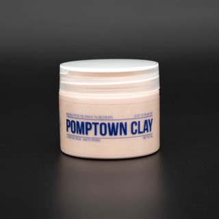 POMPTOWN CLAY อยู่ทรงทั้งวันแม้วันเหงื่อมาก พลังจัดทรงสูง อยู่ทรงดูเป็นธรรมชาติ ไม่เงา(Matt Look)ล้างออกง่าย