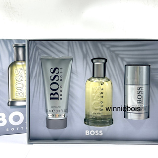 ชุดของขวัญ Hugo Boss Boss Bottled Eau de Toilette 100ml + 75ml Deodorant and a 100ml Shower Gel.