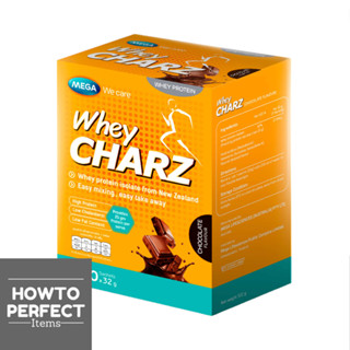 (EXP02/2024) MEGA เมก้า WHEY CHARZ CHOCOLATE เวย์ ชาร์ซ รสช็อกโกแลต