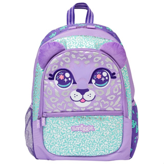 🎒Smiggle Backpacks กระเป๋าเป้ 🎒สมิกเกอร์ ขนาด 16 นิ้ว ลาย เเมวเสือ-ดาว พร้อมส่งในไทย 🛻