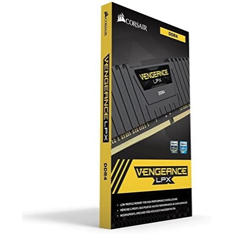 16GB (8GBx2) DDR4 3200MHz RAM (แรมพีซี) CORSAIR VENGEANCE LPX CMK16GX4M2E3200C16