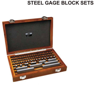 เกจบล็อก 46 ชิ้น เกรด 1 Steel Gage Block Set INSIZE รุ่น 4100-146