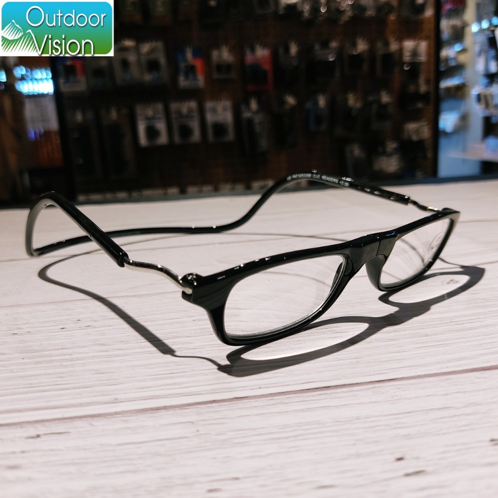 Clic نظارة قراءة Reader — أسود