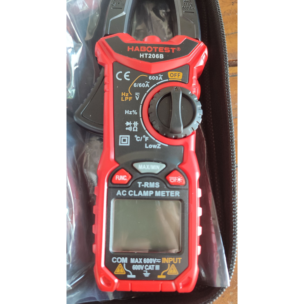 ดิจิตอลแคลมป์มิเตอร์ HABOTEST HT206B