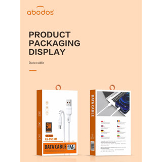 Abodes สายชาร์จ ชาร์จไวถึง 5A DATA CABLE 1 M พร้อมส่ง ครบรุ่น