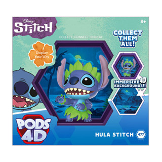 WOW STUFF ของสะสม POD 4D Disney-Hula Stitch