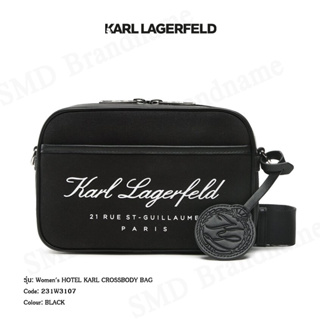 Karl Lagerfeld กระเป๋าสะพายข้างหญิง รุ่น Womens Hotel Karl Crossbody  Bag Code: 231W3107