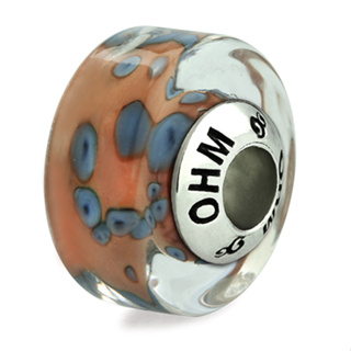 OHM Beads รุ่น Lost - Murano Glass Charm เครื่องประดับ บีด เงิน เแก้ว จี้ สร้อย กำไล OHMThailand