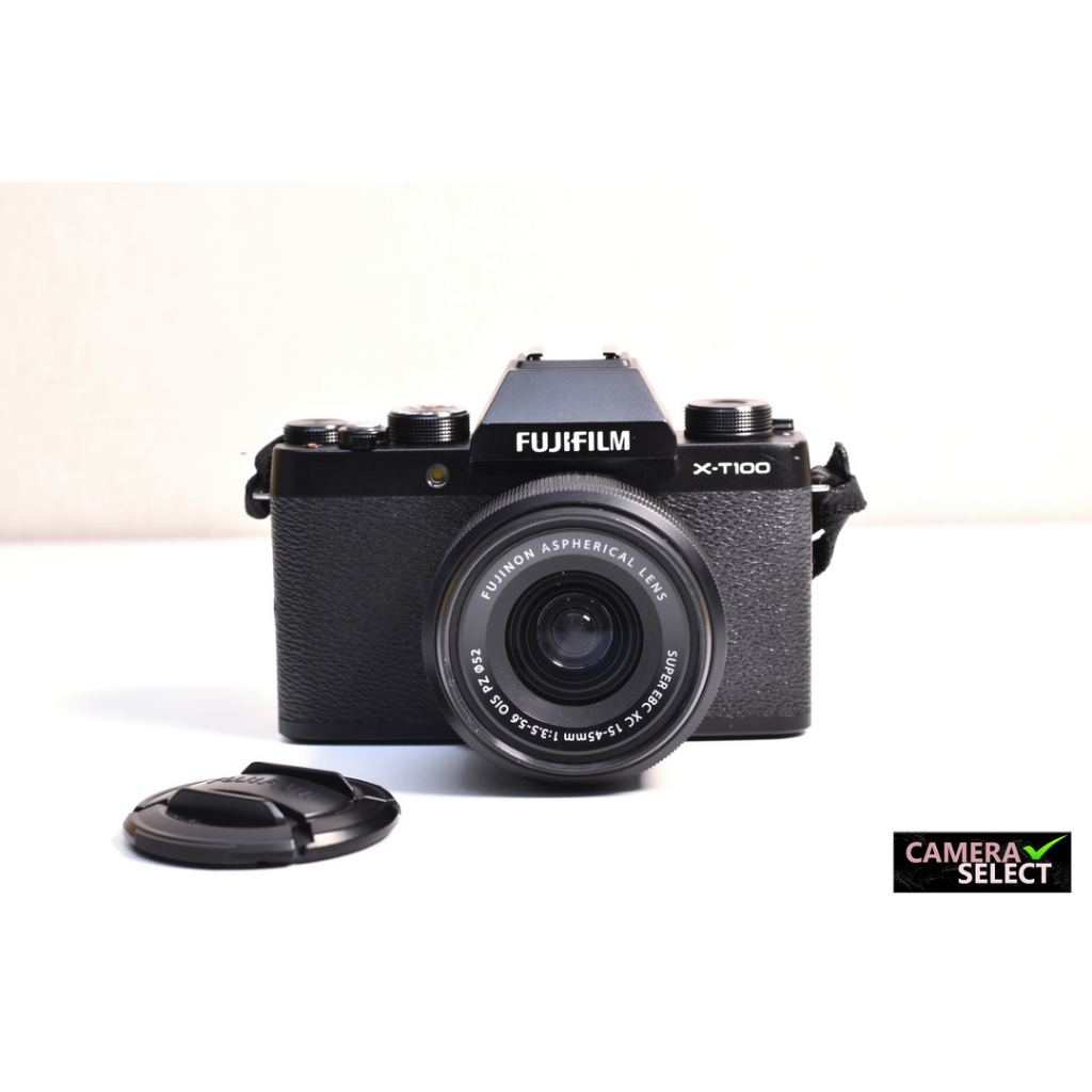 9.9(มือสอง)กล้องFujifilm XT-100 kit 15-45mm สภาพสวย 9/10 ทำงานปกติเต็มระบบ อุปกรณ์ครบ