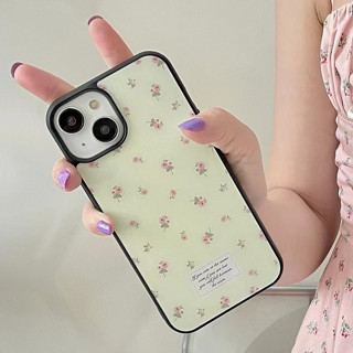 💜สินค้าใหม่มาแรง💜เคส iPhone 14 13 12 11 soft case เคสโทรศัพท์ 14 pro max case ดอกไม้ เคสป้องกันการตก ปกป้องเต็มที่