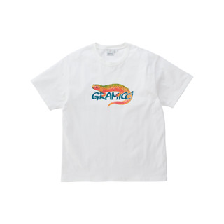 Gramicci เสื้อยืด รุ่น UNISEX SALAMANDER TEE WHITE