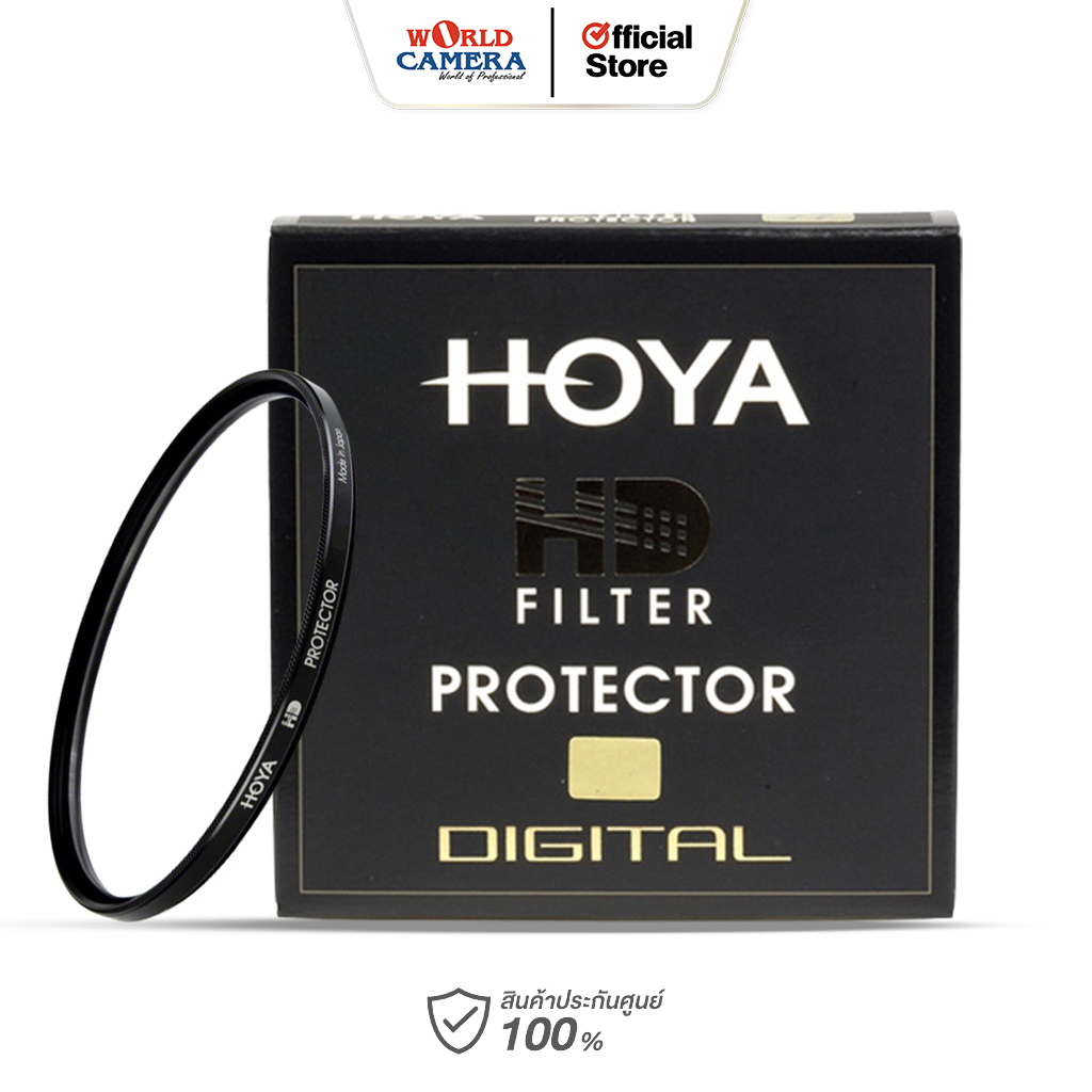 HOYA FILTER   HD PROTECTOR-FILTER ป้องกันหน้าเลนส์ สินค้า clear ขายตามสภาพ สอบถามก่อนสั่งซื้อ
