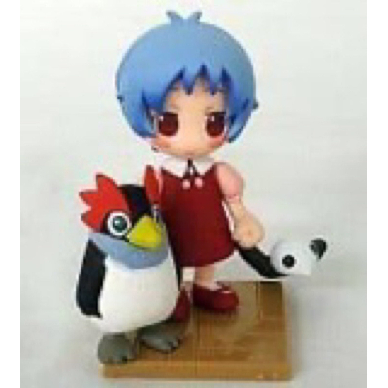 Evangelion-Petit Eva: Evangelion@School - Ayanami Rei &amp; Penguin &amp; Sakiel